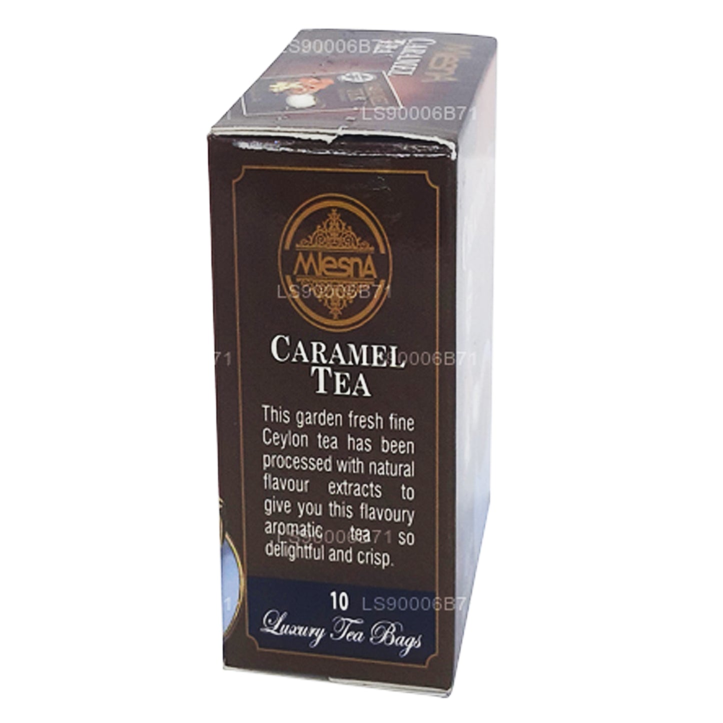 Tè al caramello Mlesna (20g) 10 bustine di tè di lusso