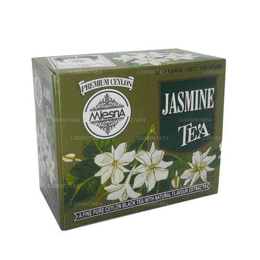 Tè verde al gelsomino Mlesna (100 g) 50 bustine di tè