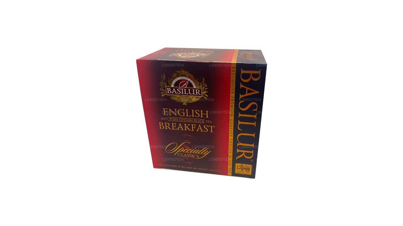 Basilur English Breakfast (100g) 50 bustine di tè