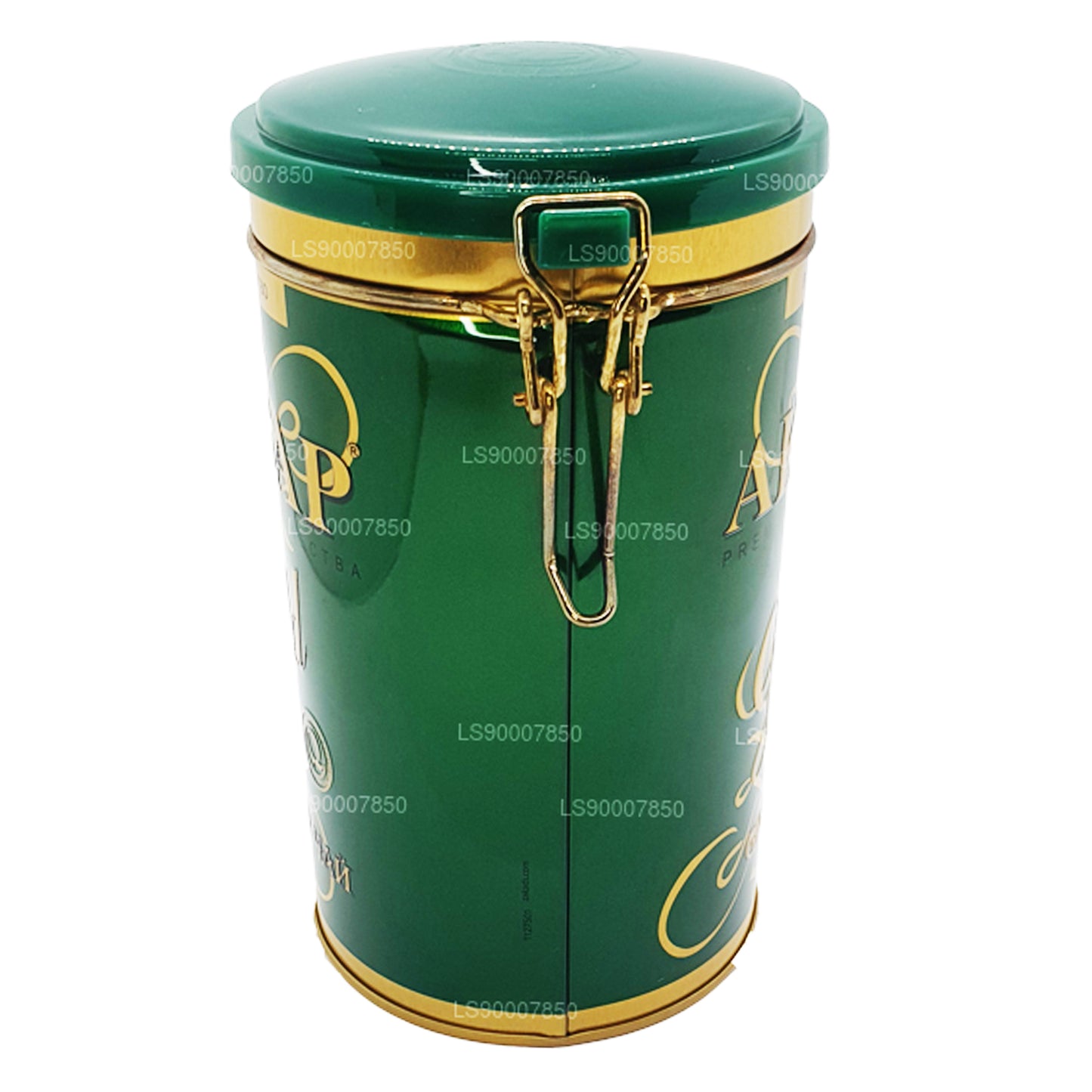 Tè in foglia di tè verde Akbar Gold (275 g) in latta