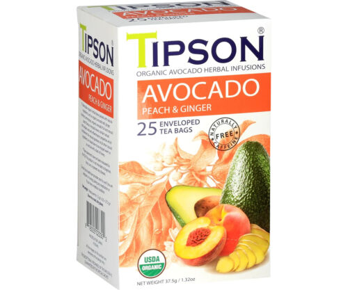 Tipson Avocado Pesca e Zenzero (37,5 g)