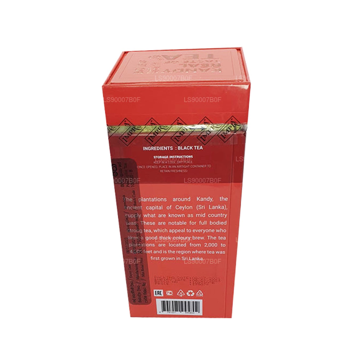 Impra Kandy Taste of Tea Big Leaf Orange Pekoe (200 g) - Contenitore per carne