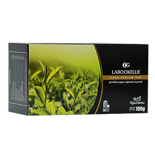 Tè nero DG Labookellie Ceylon (100 g) 50 bustine di tè