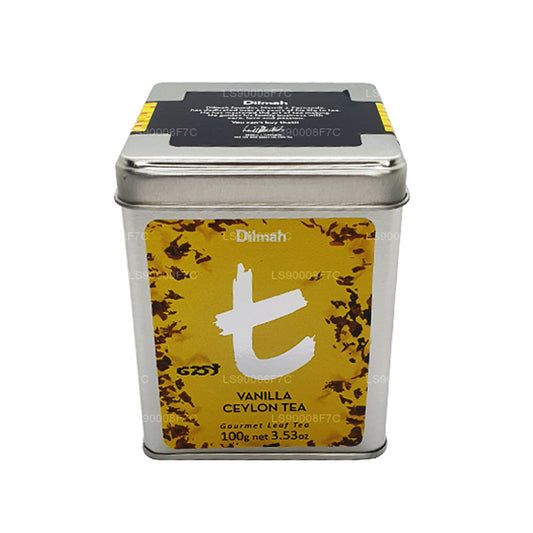 Tè Ceylon alla vaniglia Dilmah serie T (100g)