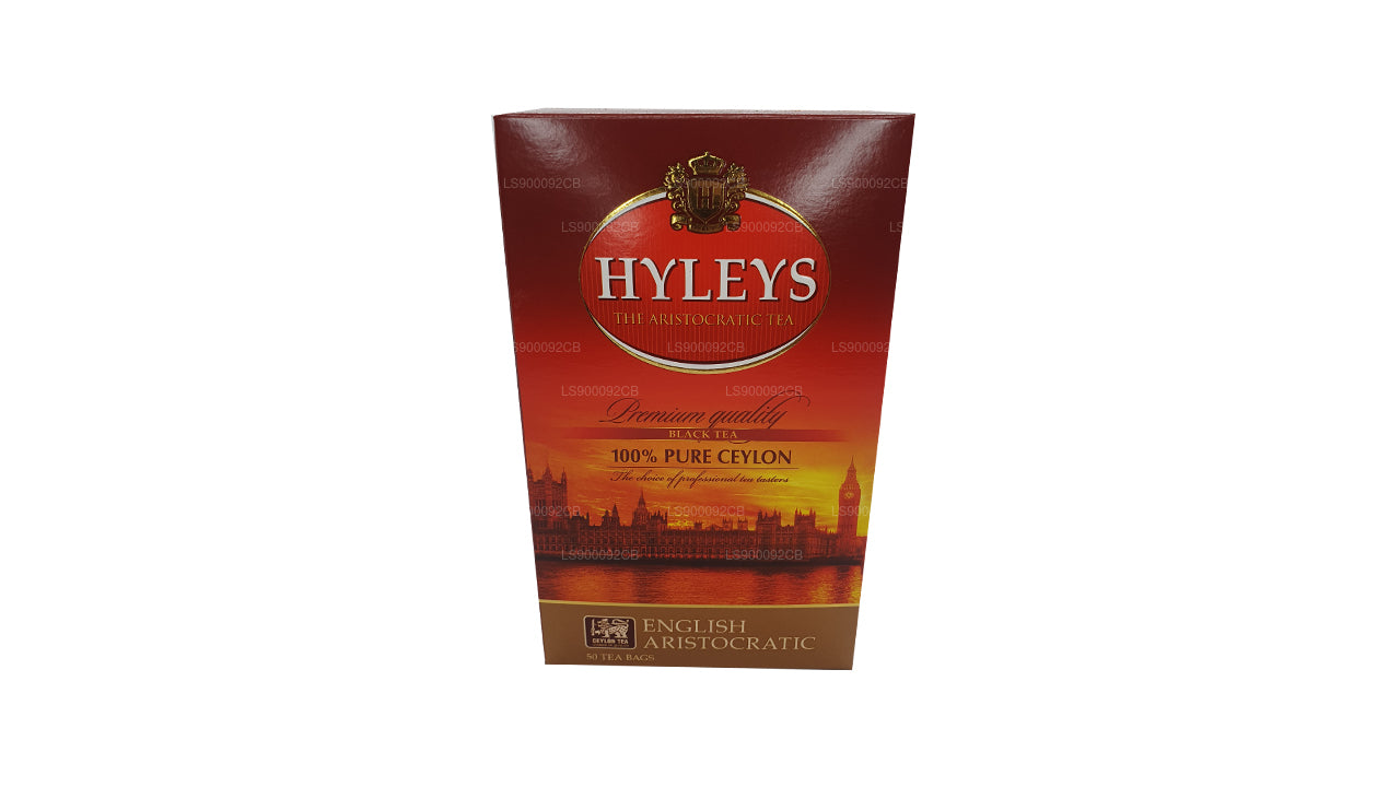 Tè nero HYLEYS di alta qualità 50 bustine da tè (100 g)