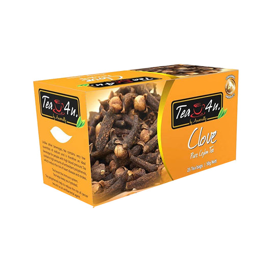 Tea4U Clove Tea (50g) 25 bustine di tè