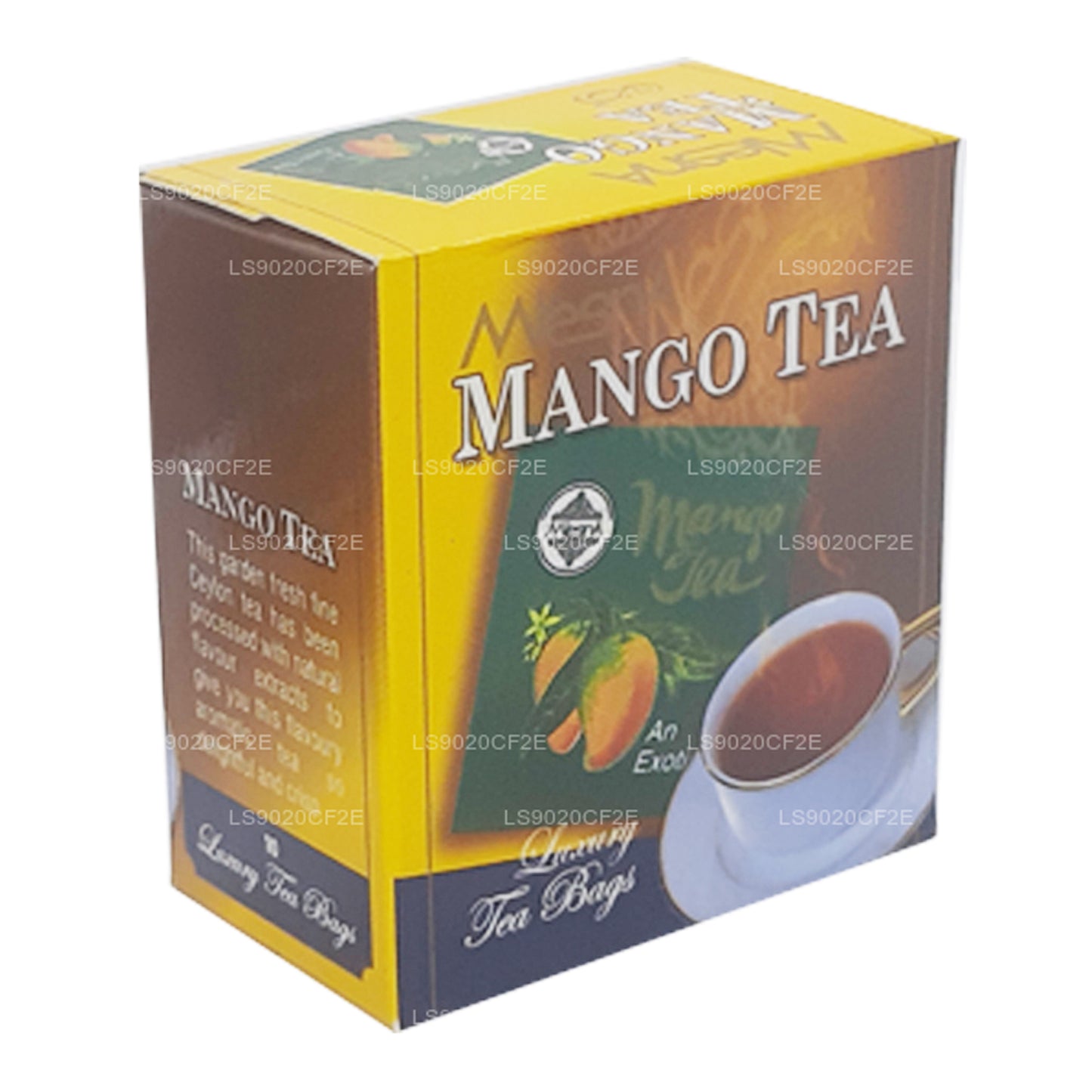 Tè al mango Mlesna (20 g) 10 bustine di tè di lusso