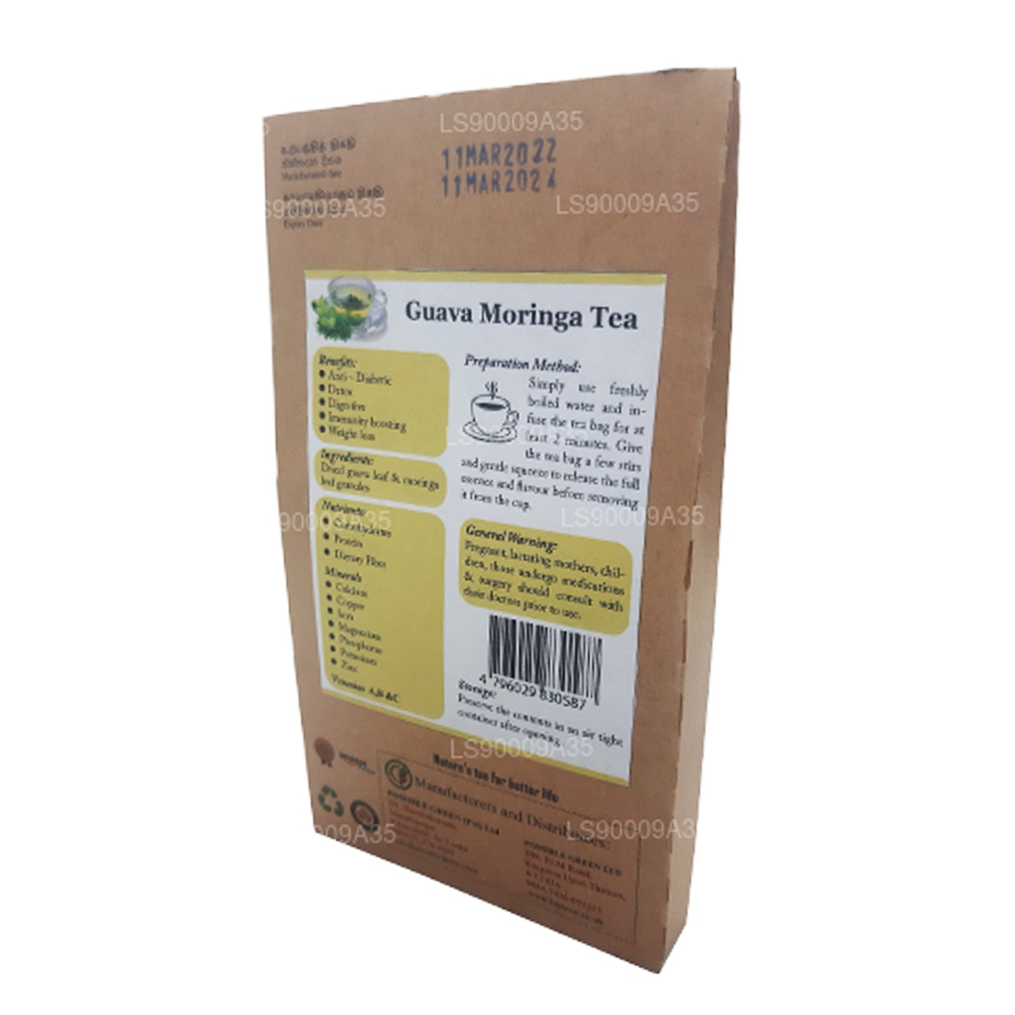 Tè alla guava e moringa Lifetone (30g)