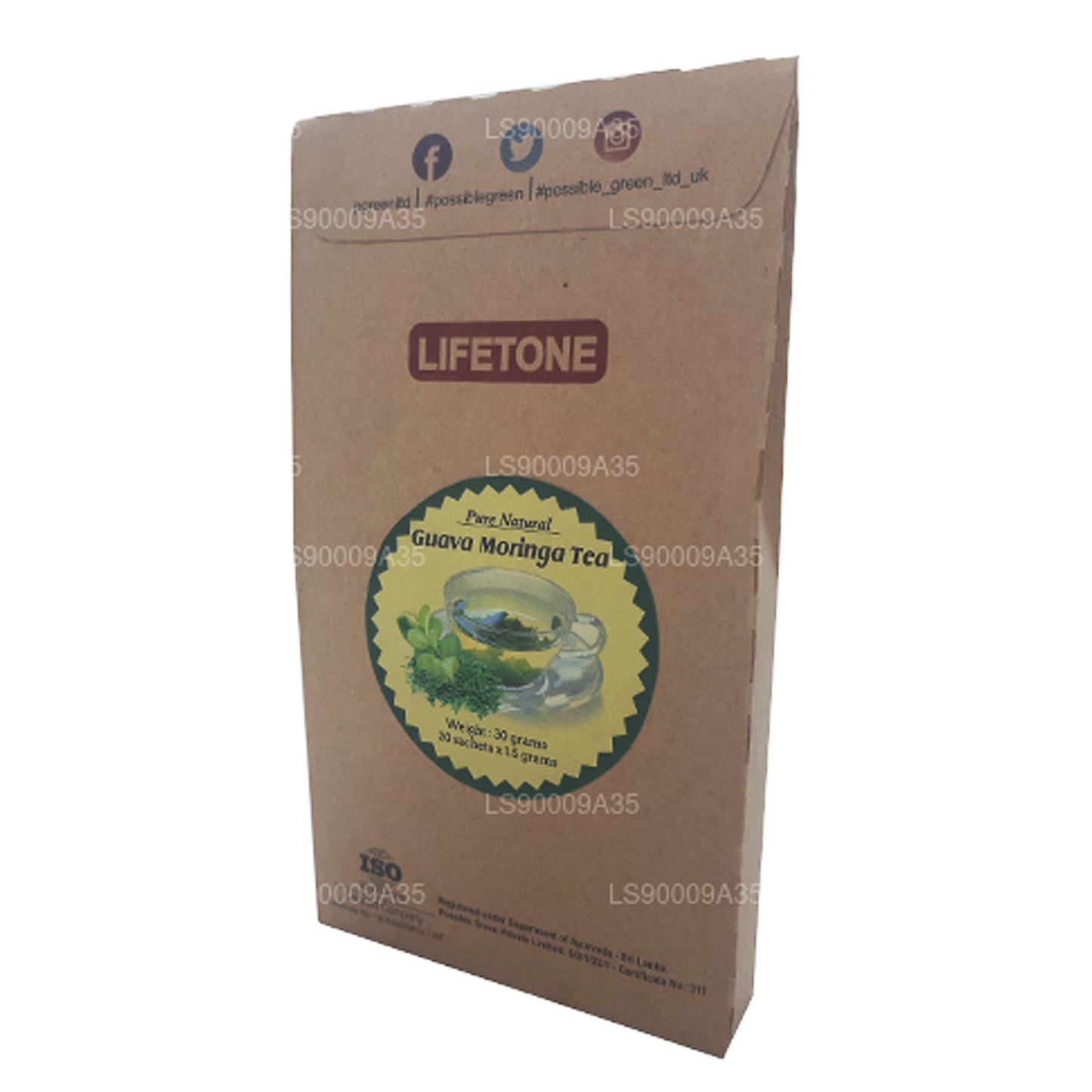 Tè alla guava e moringa Lifetone (30g)