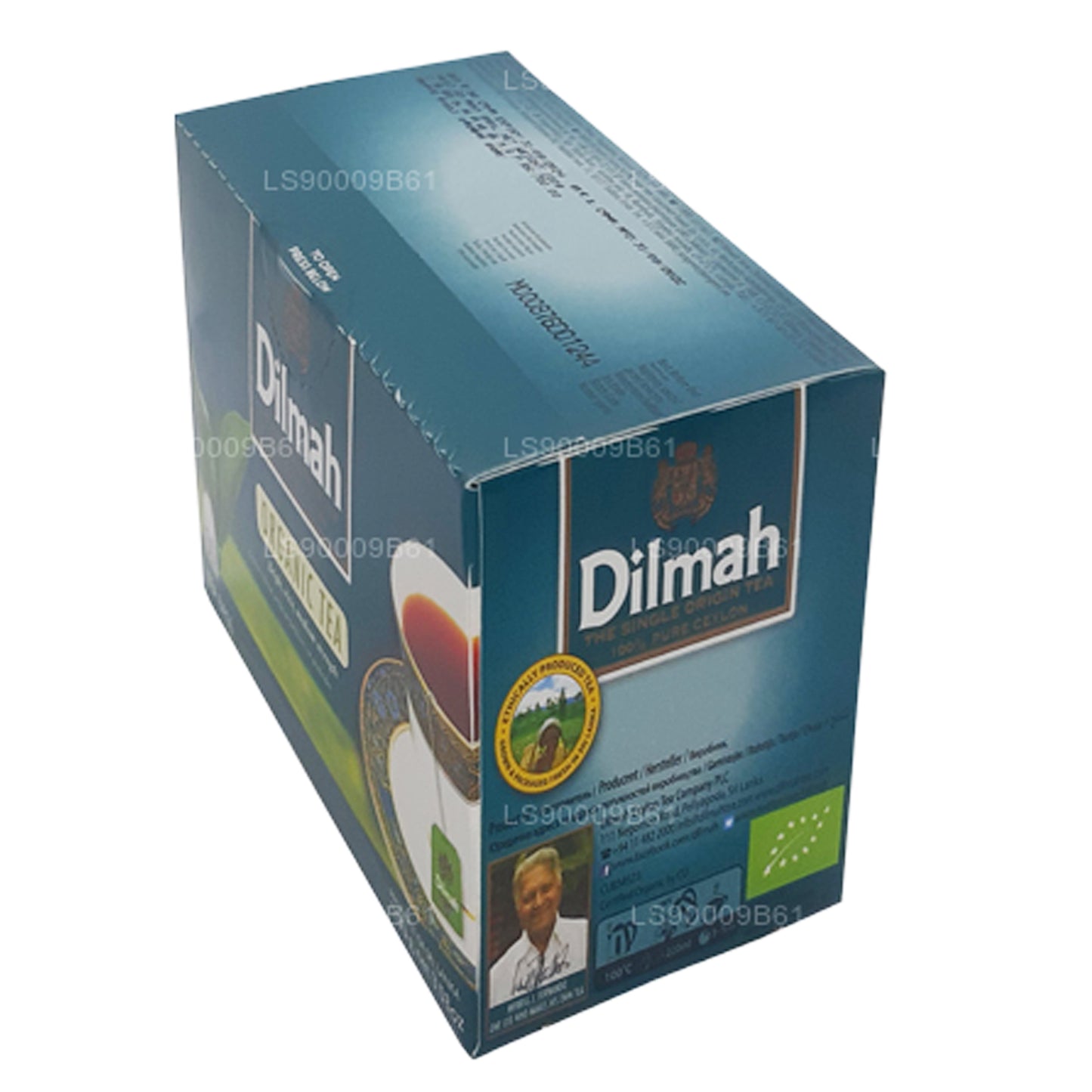 Tè biologico Dilmah (100 g) 50 bustine di tè