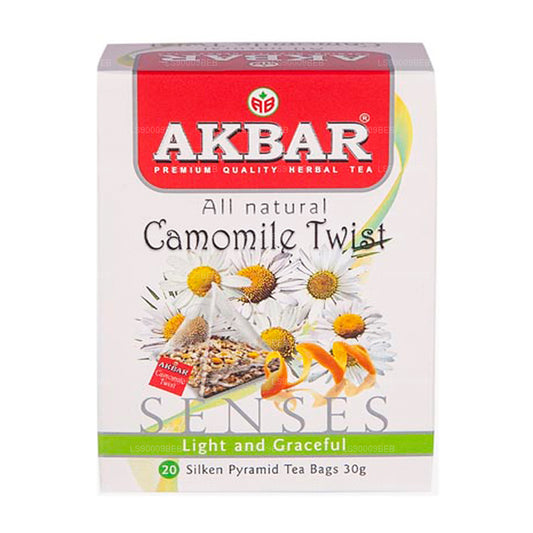 Akbar Chamomile Twist (30g) 20 bustine di tè