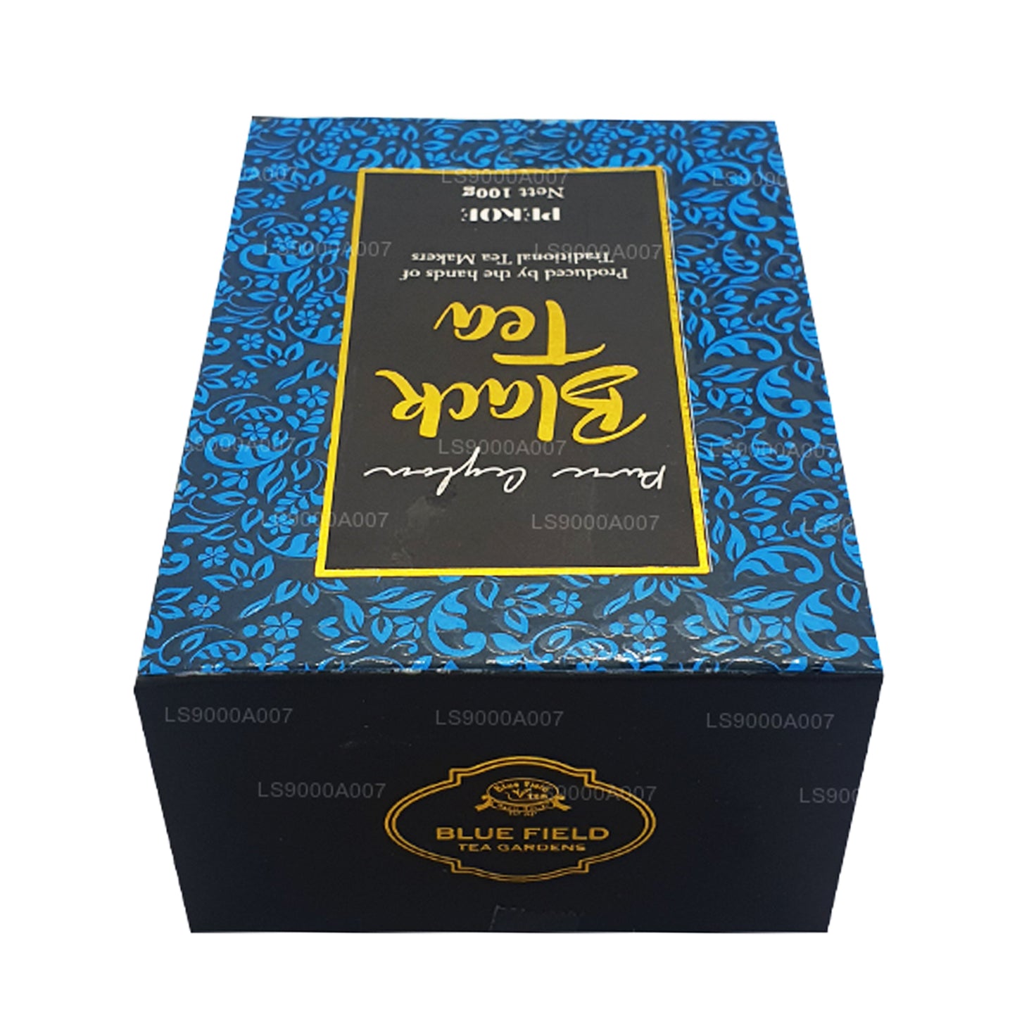 Tè nero sfuso Blue Field Pure Ceylon di grado PEKOE (100 g)