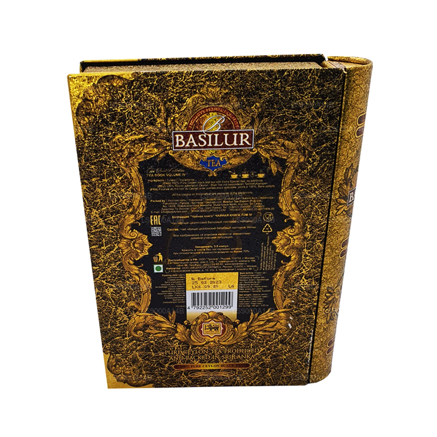 Libro da tè Basilur Volume IV (100 g)