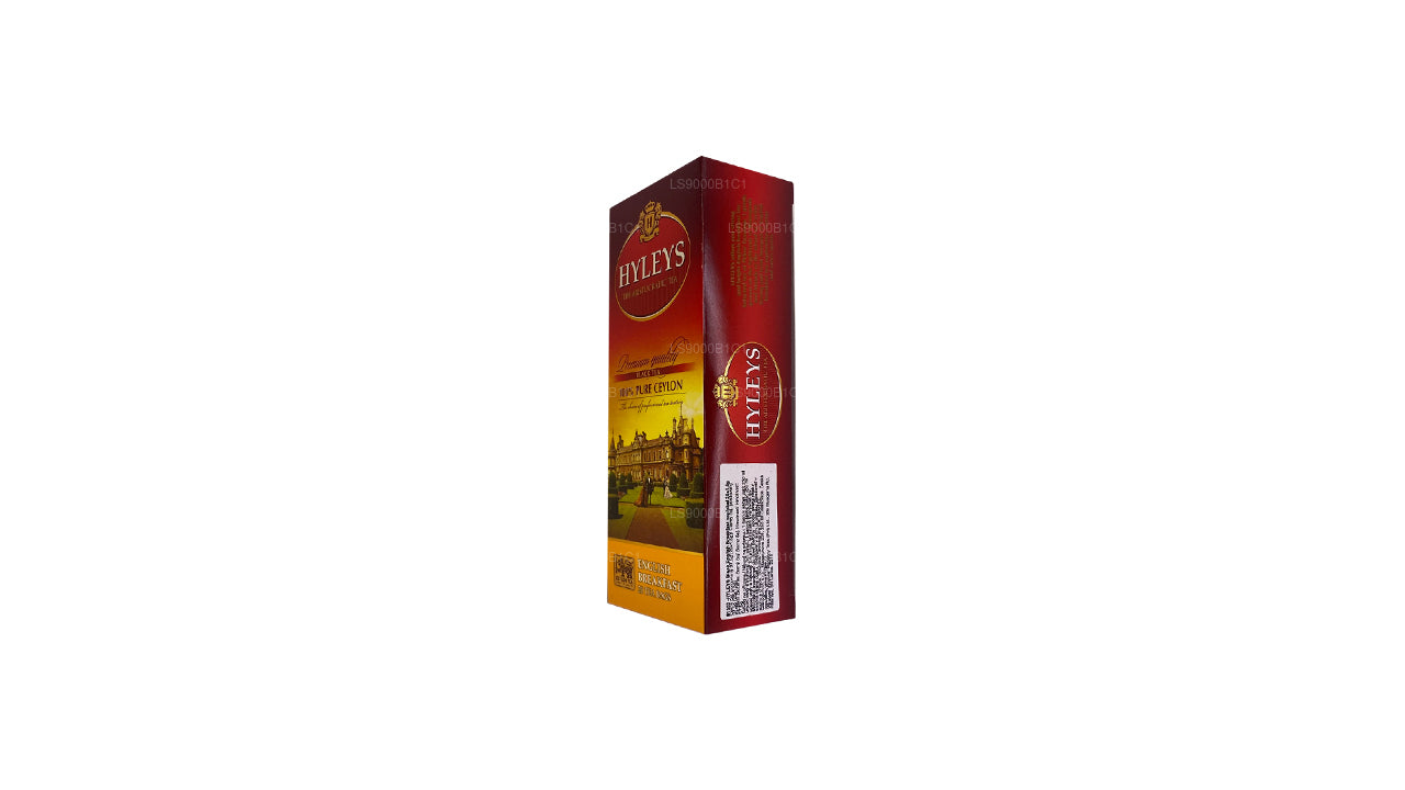 Tè Hyleys Black English Breakfast (37,5 g) 25 bustine di tè