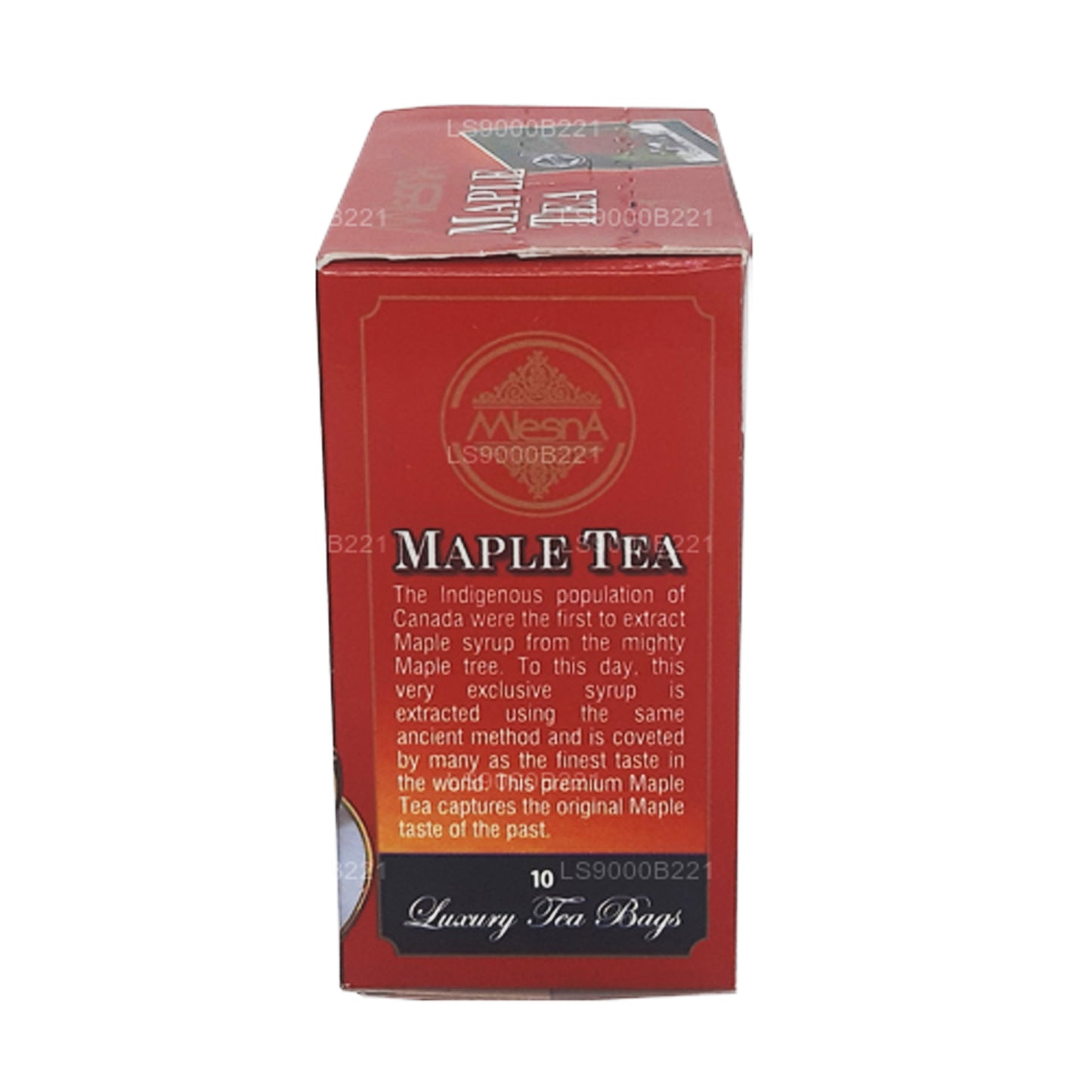 Tè all'acero Mlesna (20g) 10 bustine di tè di lusso