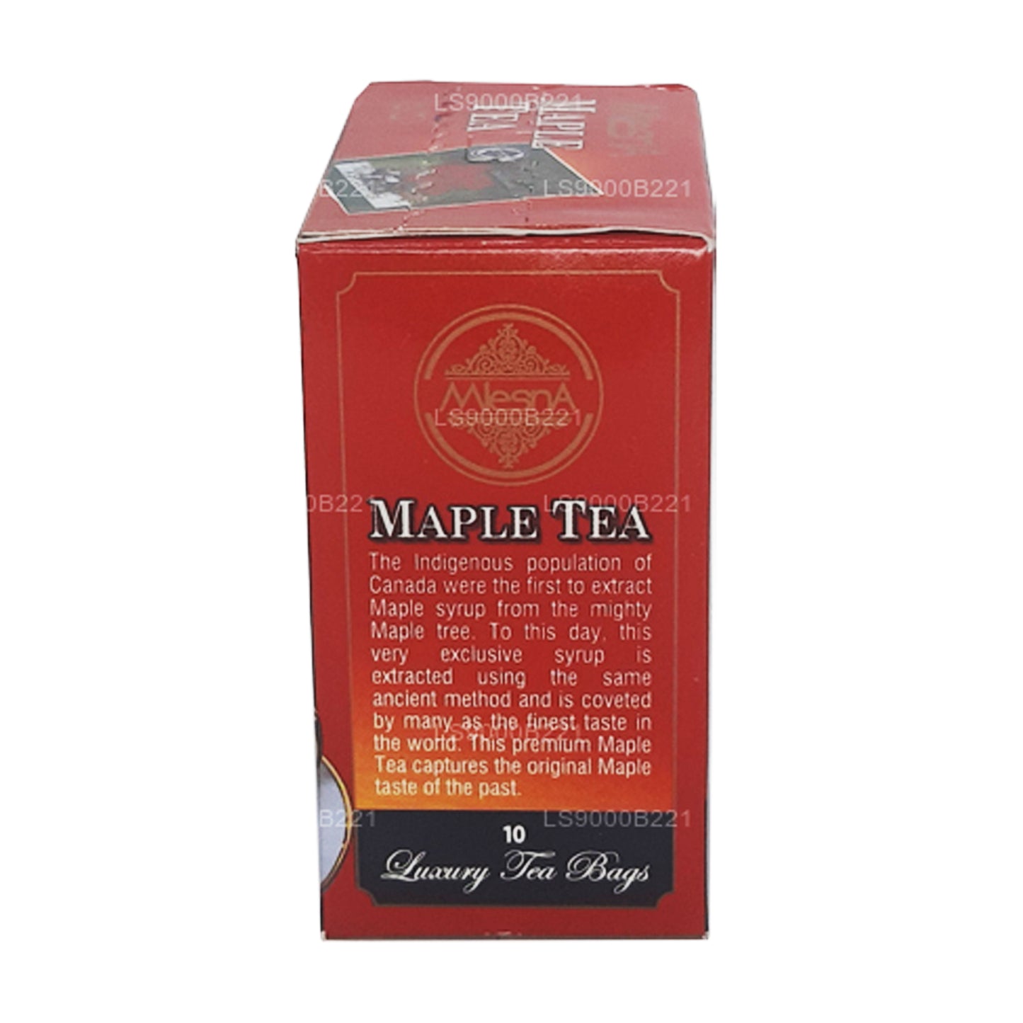 Tè all'acero Mlesna (20g) 10 bustine di tè di lusso