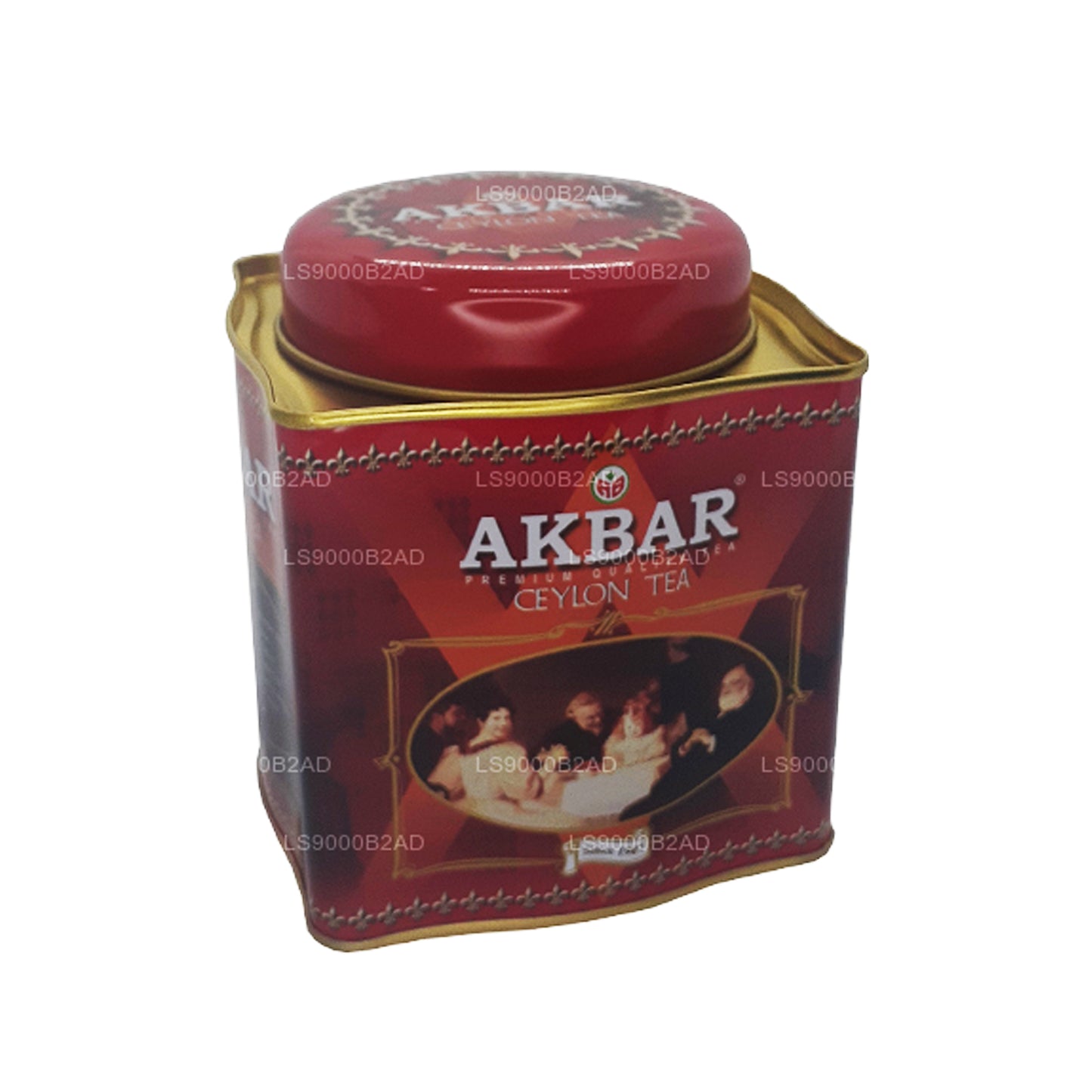 Tè in foglie di tè Akbar Classic Ceylon (250g) in latta