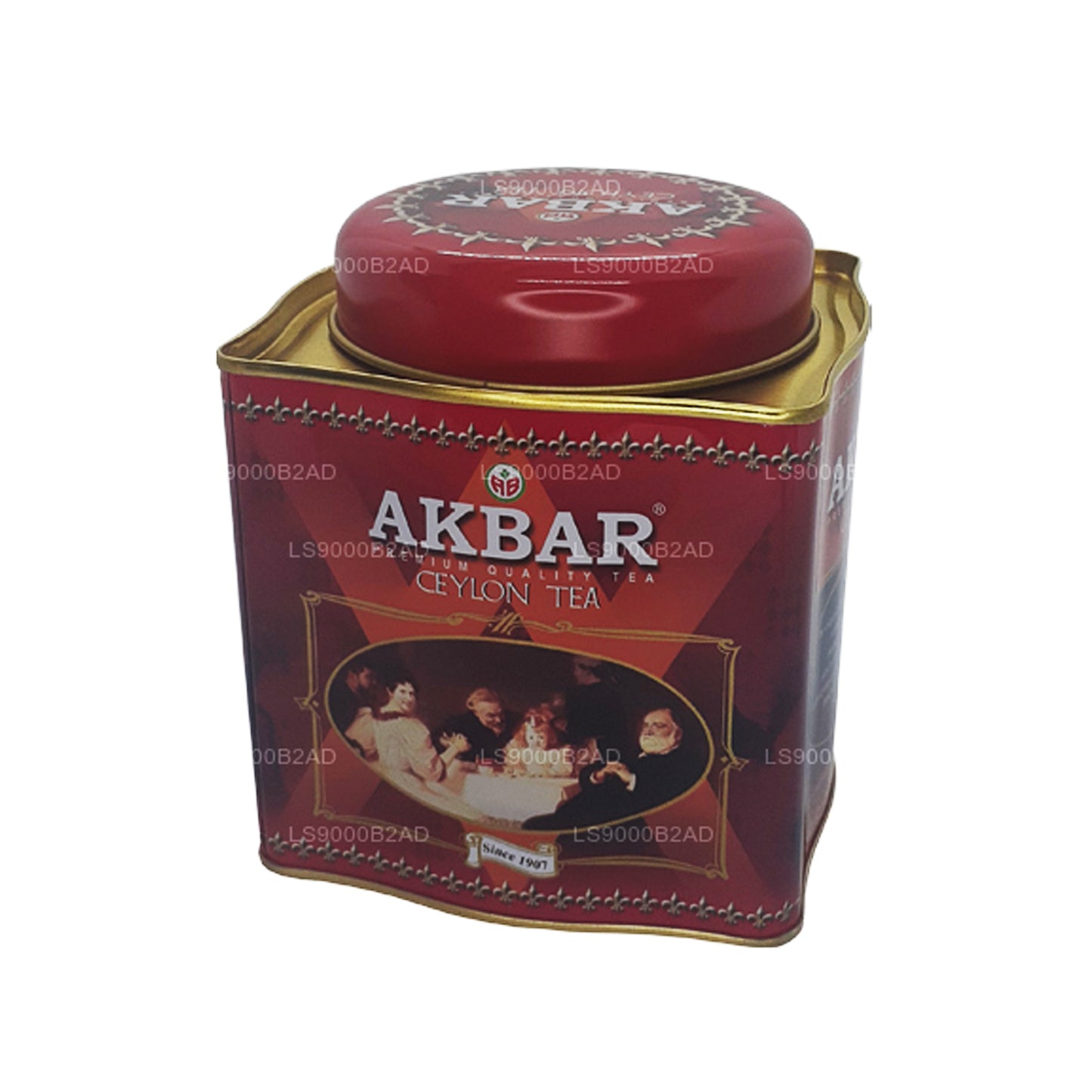 Tè in foglie di tè Akbar Classic Ceylon (250g) in latta