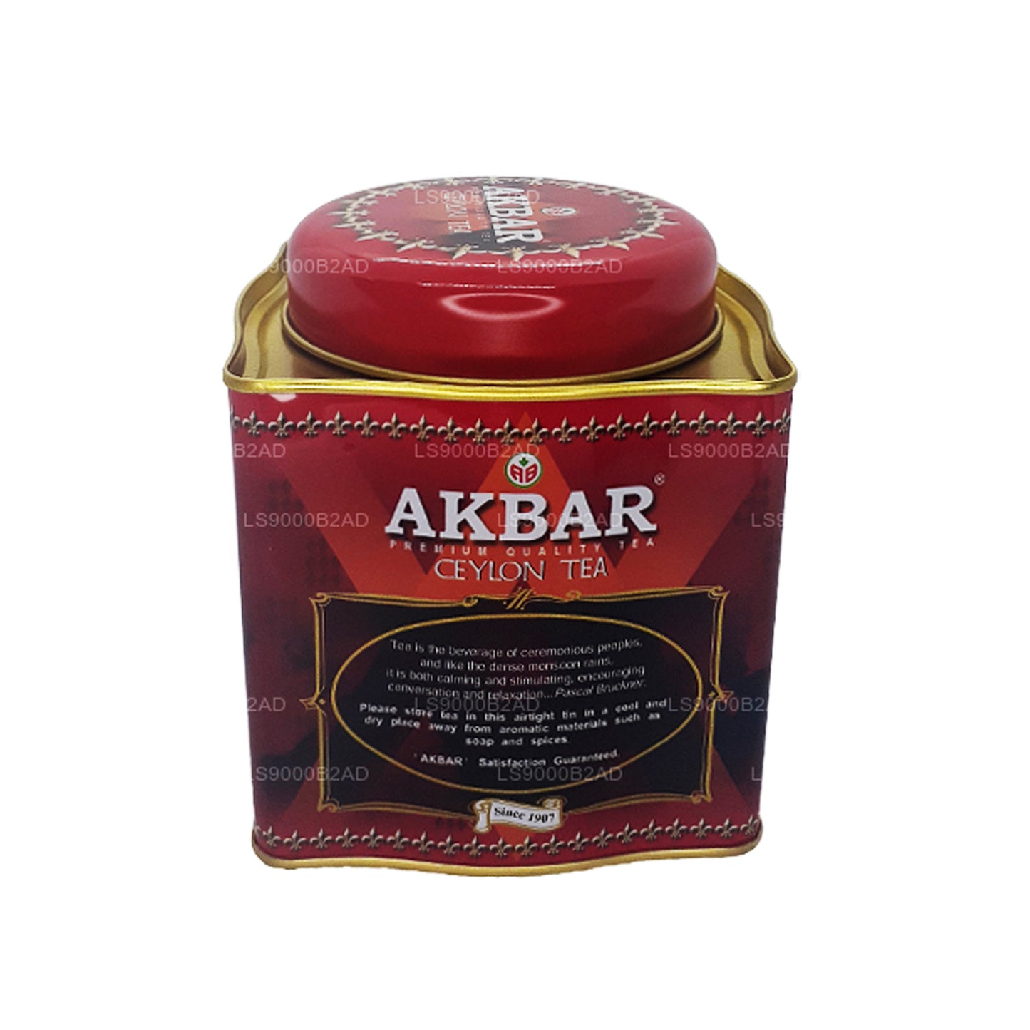 Tè in foglie di tè Akbar Classic Ceylon (250g) in latta