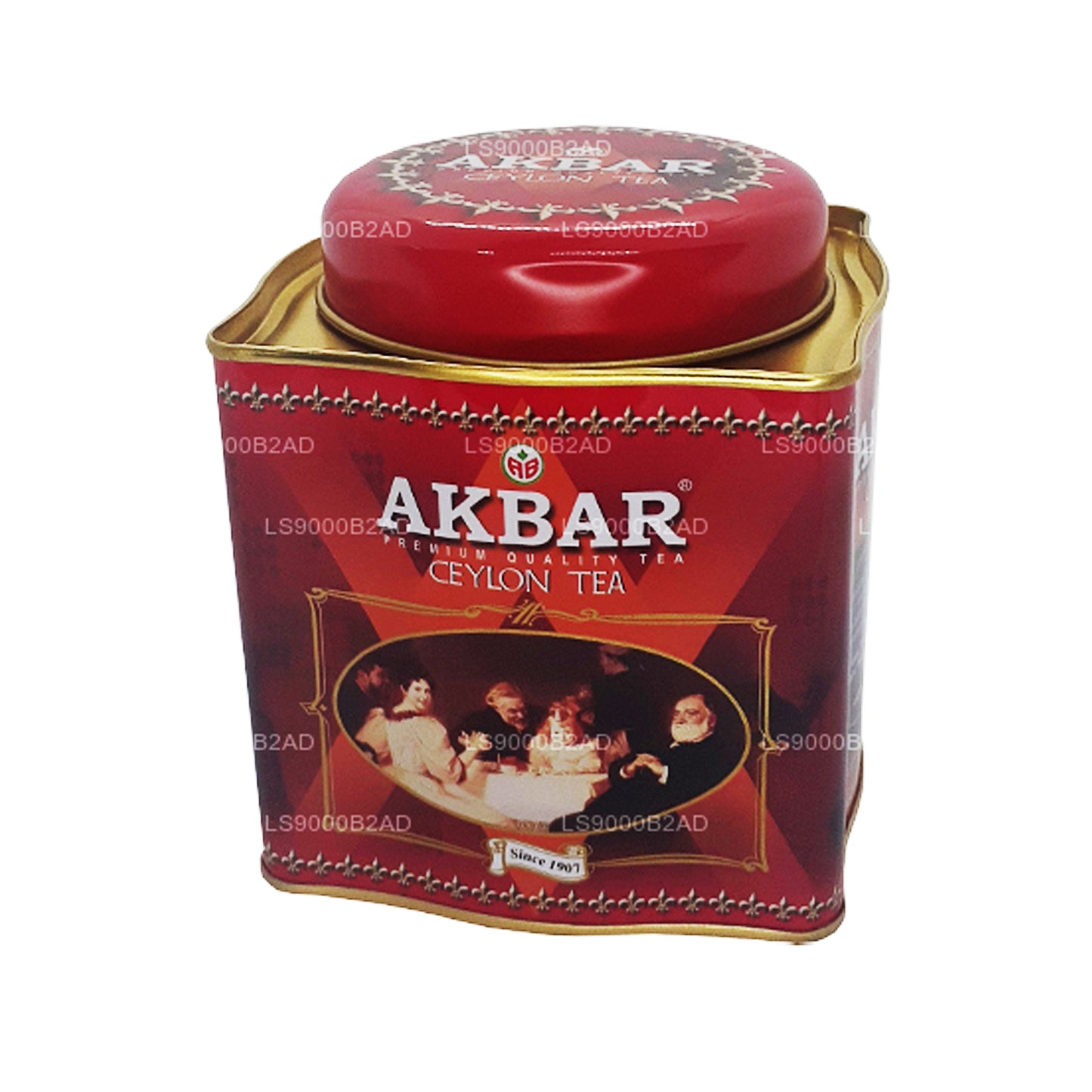 Tè in foglie di tè Akbar Classic Ceylon (250g) in latta