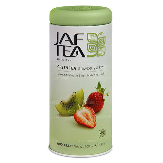 Jaf Tea Pure Green Collection Fragole e Kiwi (100 g), barattolo