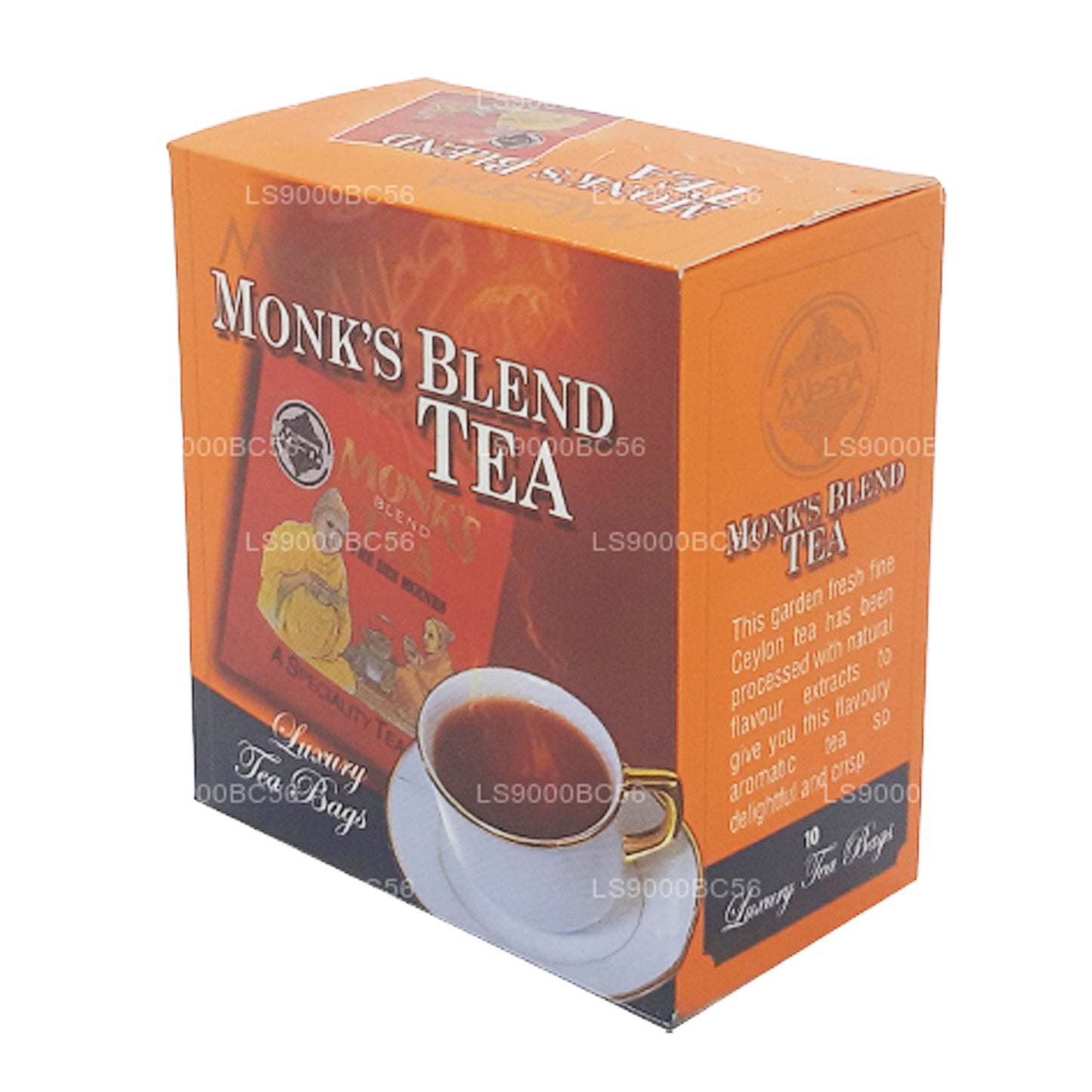 Mlesna Monk's Blend Tea (20 g) 10 bustine di tè di lusso