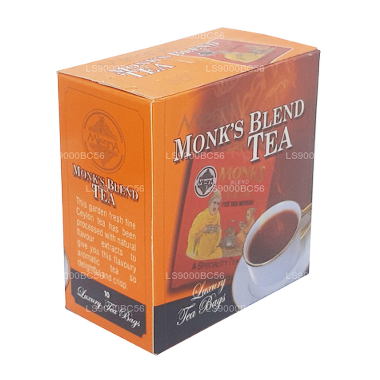 Mlesna Monk's Blend Tea (20 g) 10 bustine di tè di lusso