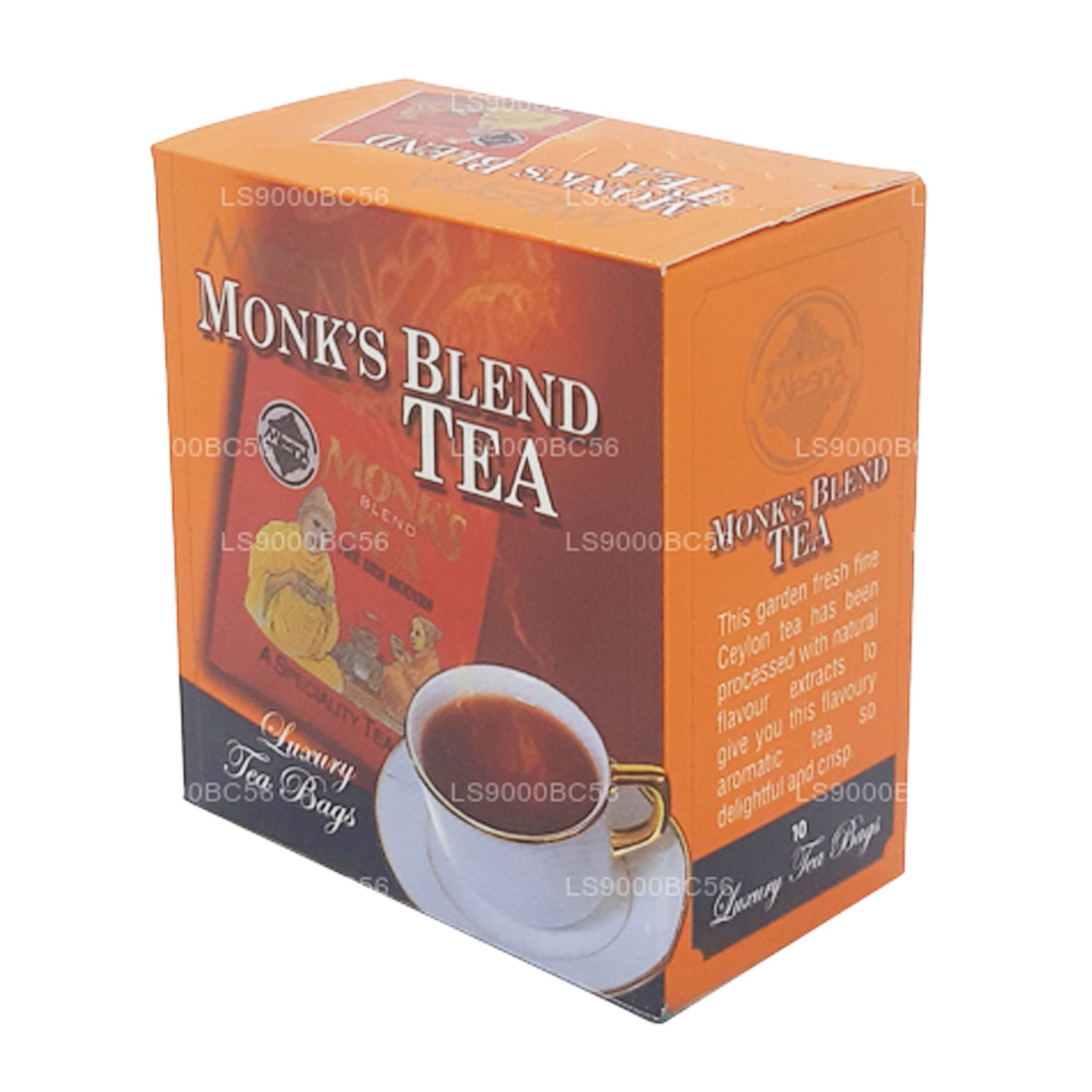 Mlesna Monk's Blend Tea (20 g) 10 bustine di tè di lusso