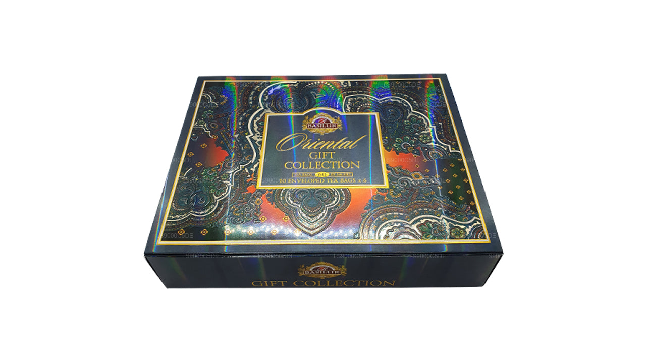 Basilur Assorted Oriental Gift Collection (110 g) 60 bustine di tè con busta