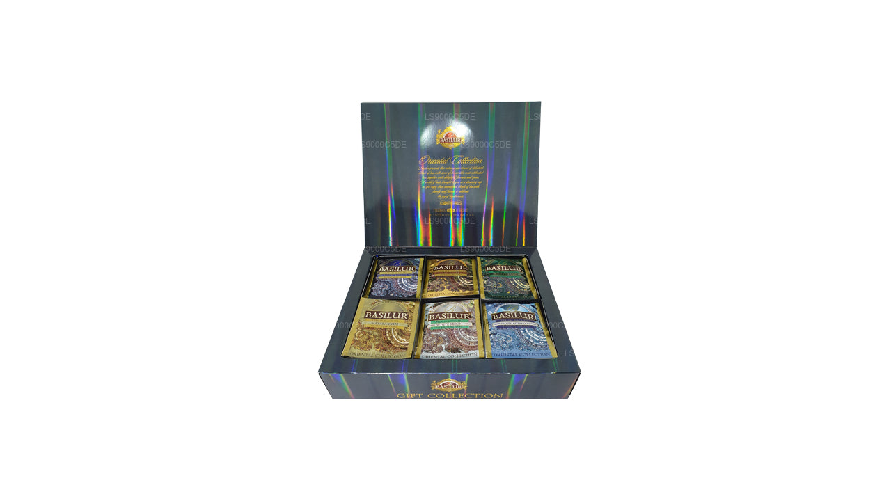 Basilur Assorted Oriental Gift Collection (110 g) 60 bustine di tè con busta