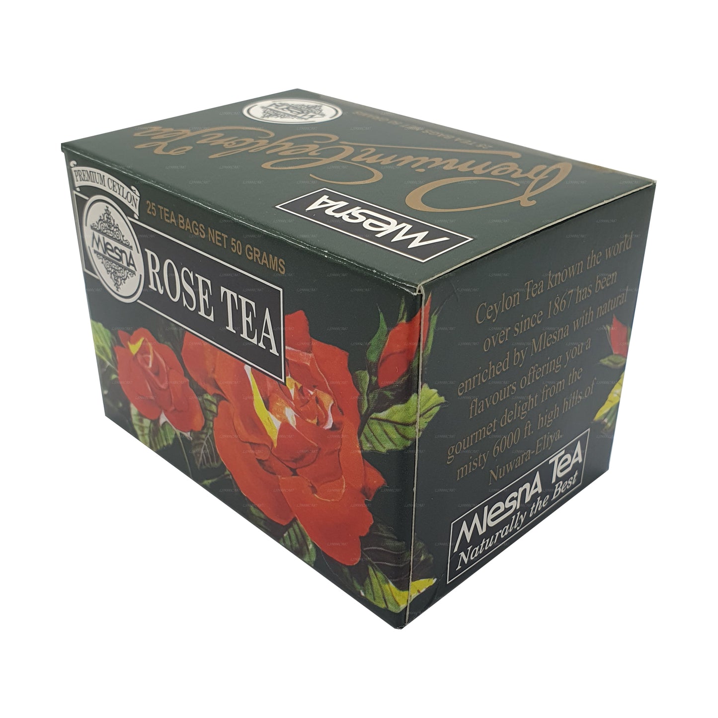 Tè alla rosa Mlesna (50g) 25 bustine di tè