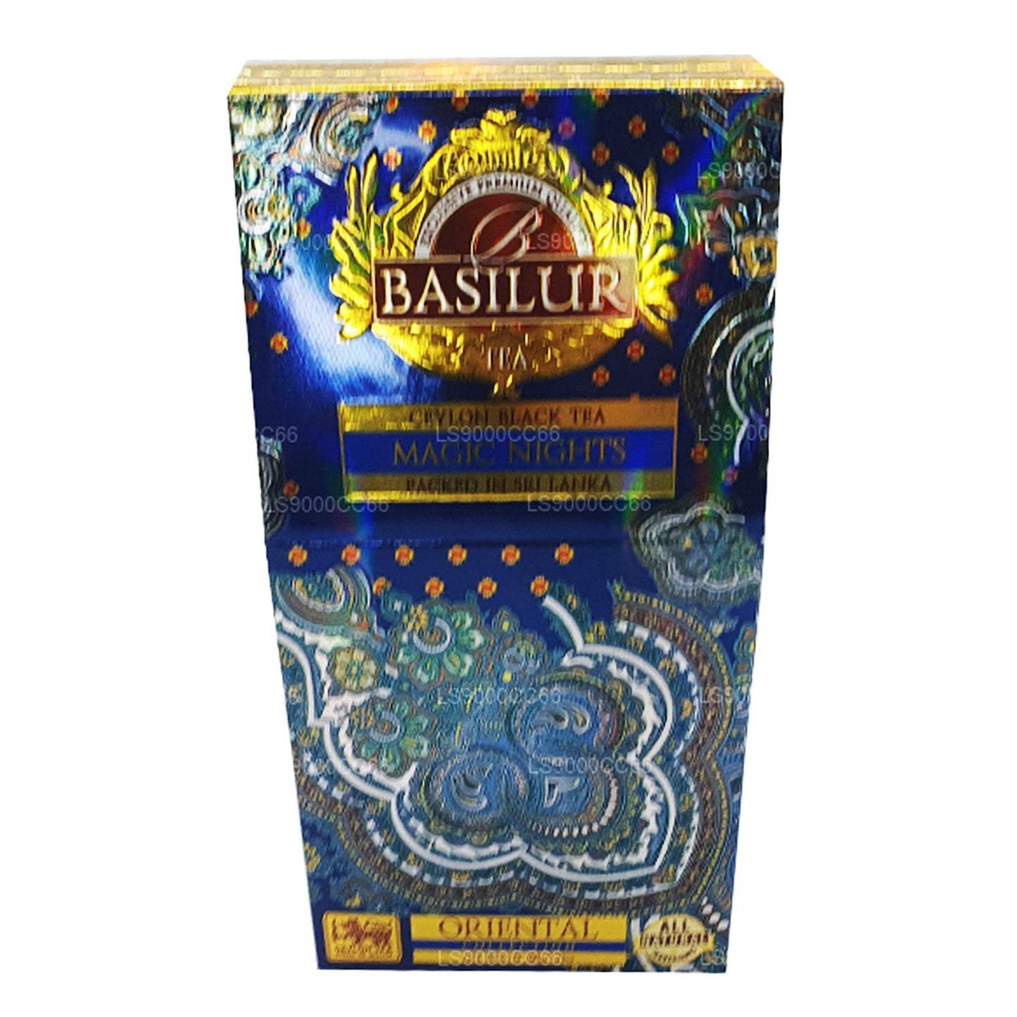 Tè nero in foglie di Ceylon Basilur Magic Nights (100 g)