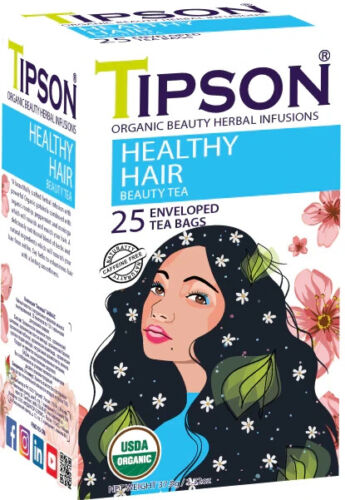 Tipson Organic Beauty Healthy Hair Tea (37.5g)