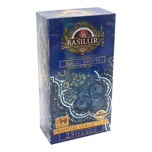 Collezione orientale Basilur Magic Nights (50 g) 25 bustine di tè