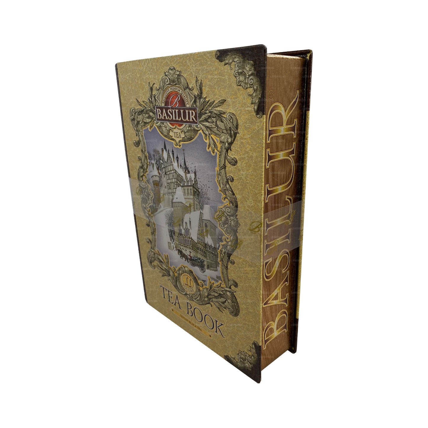 Basilur Tea Book «Tea Book Volume II - Gold» (100 g), contenitore