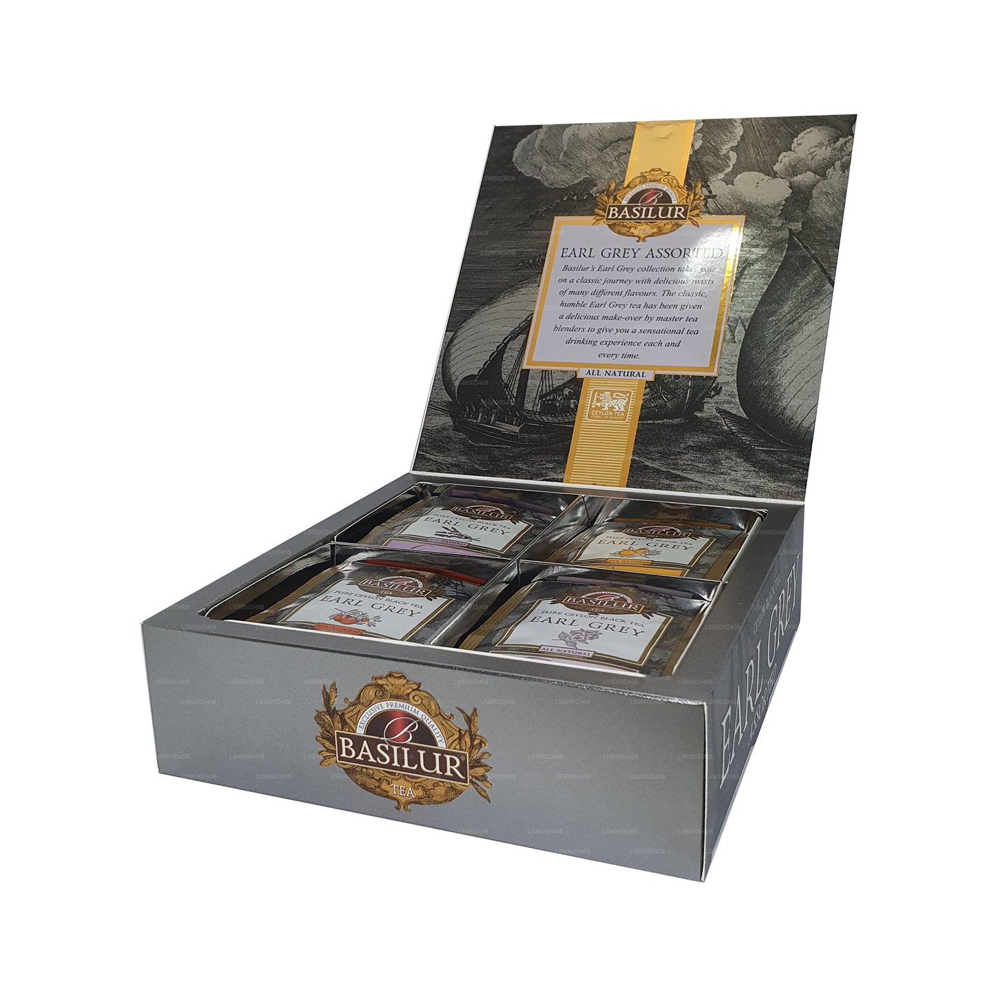 Basilur Collezione Earl Grey assortita (80g)