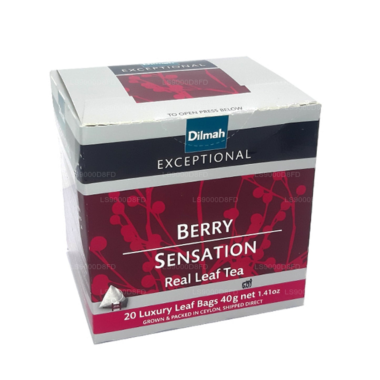 Dilmah Exceptional Berry Sensation Real Leaf Tea (40 g) 20 bustine