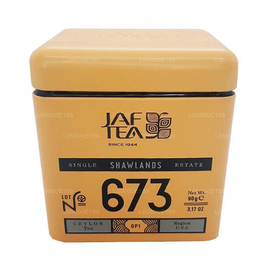 Jaf Tea Single Estate Collection Shawlands (90 g), barattolo in latta