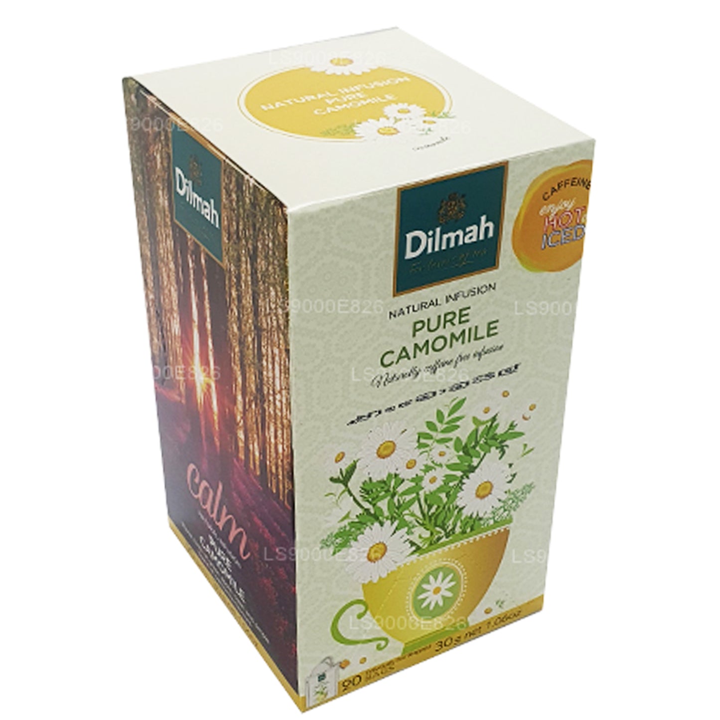 Dilmah Fiori di camomilla pura (30g) 20 bustine di tè