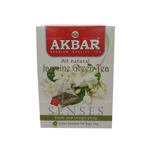 Tè verde al gelsomino Akbar (36 g) 20 bustine di tè