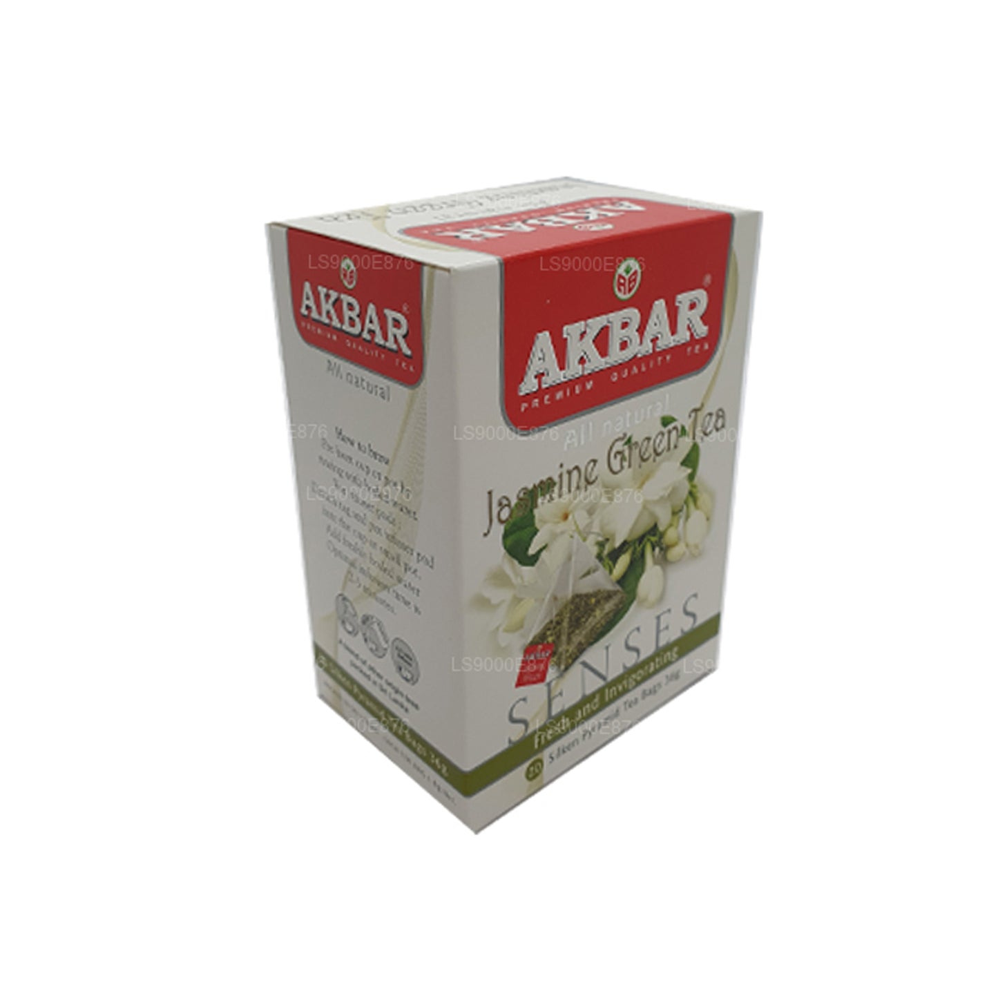 Tè verde al gelsomino Akbar (36 g) 20 bustine di tè