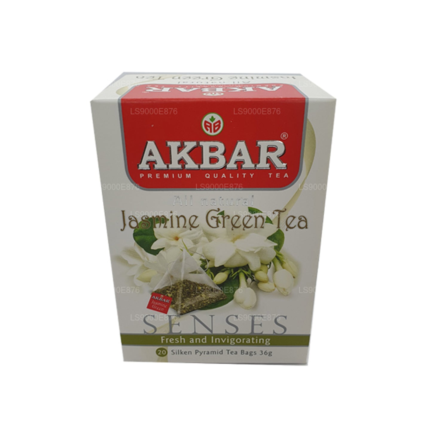 Tè verde al gelsomino Akbar (36 g) 20 bustine di tè