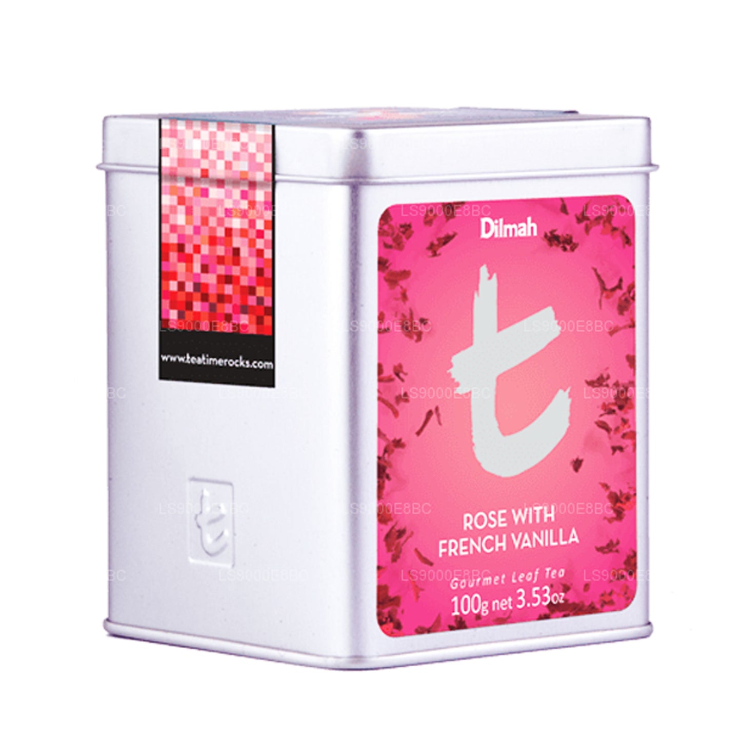 Tè sfuso alla rosa della serie T Dilmah con vaniglia francese (100g)