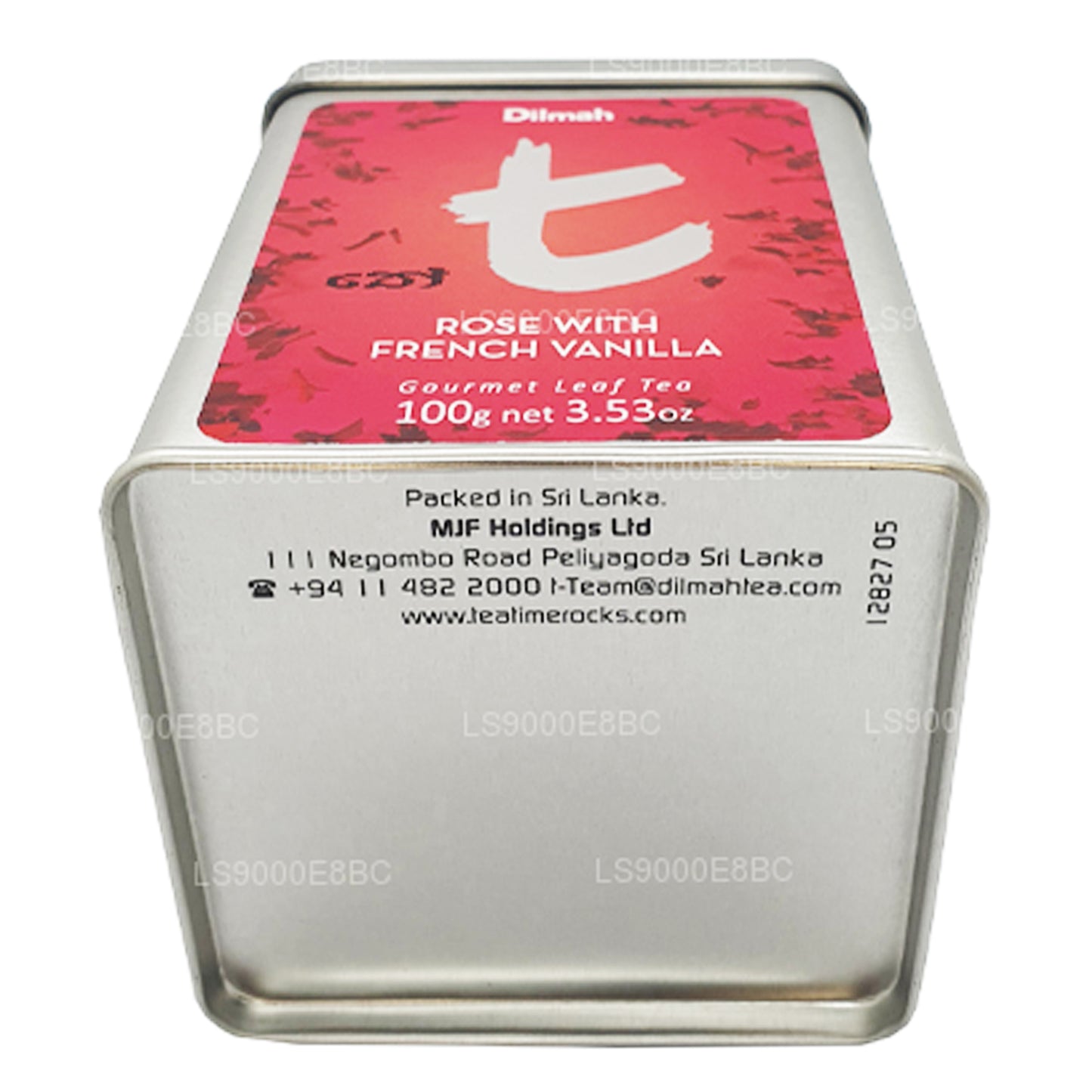 Dilmah T-series Rose con tè sfuso alla vaniglia francese (100 g)