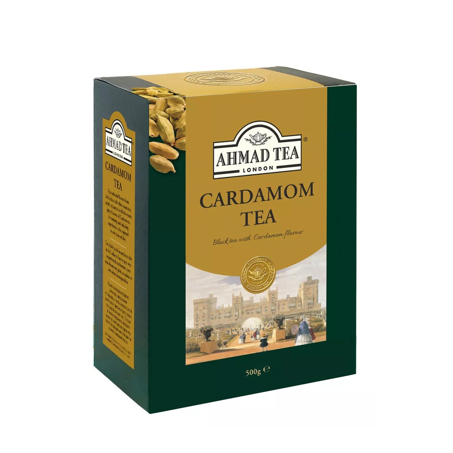 Scatola di tè sfuso Ahmad Cardamom (100g)