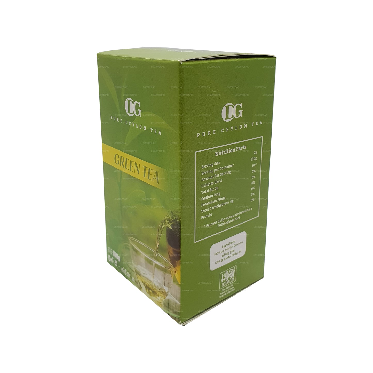 Tè verde DG Labookellie (100g)