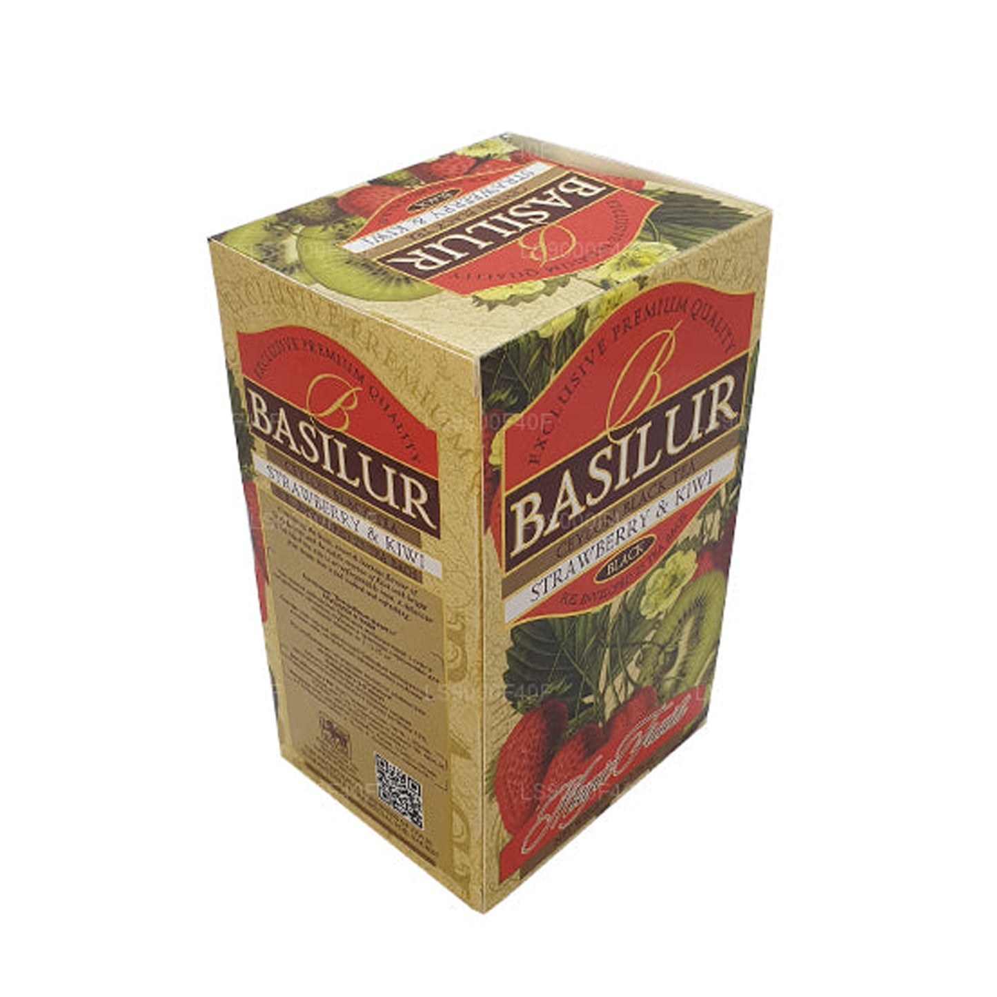 Basilur Fragola e Kiwi (50 g) 20 bustine di tè