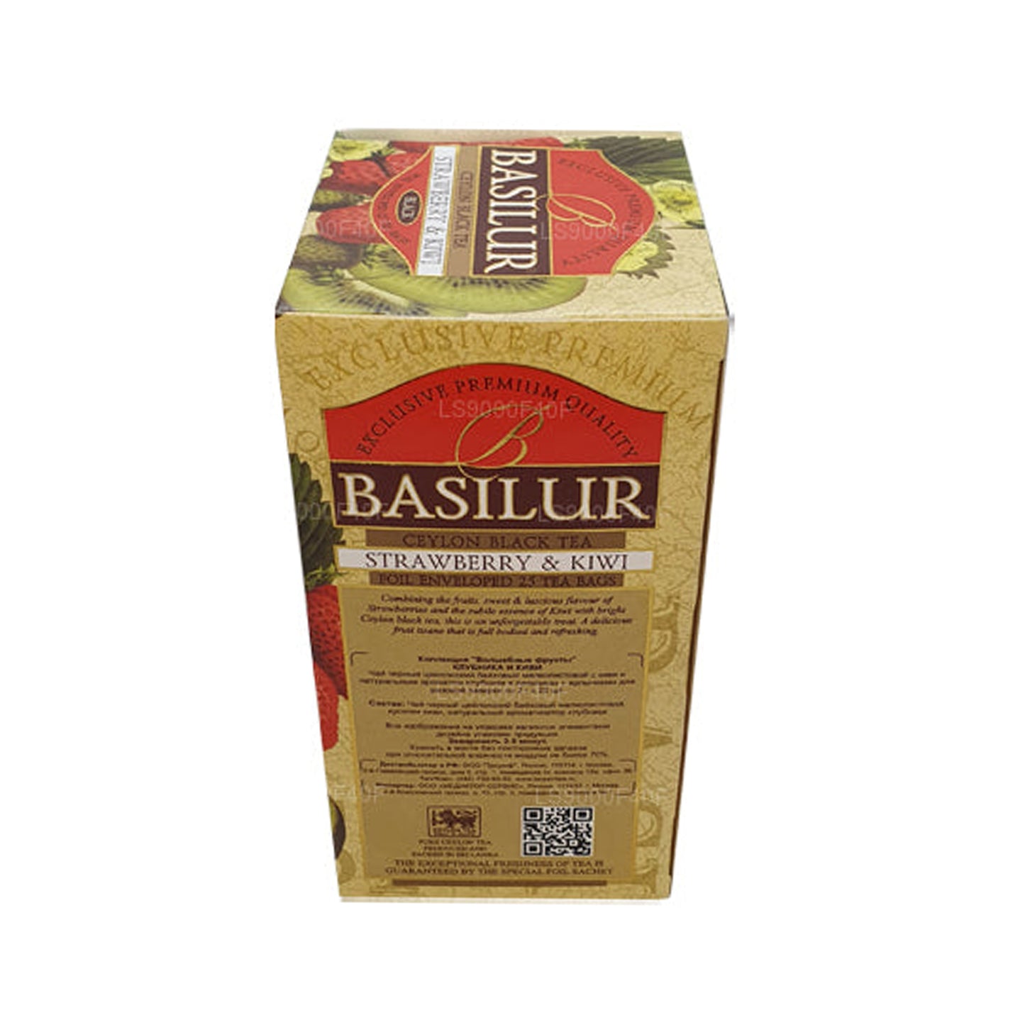 Basilur Fragola e Kiwi (50 g) 20 bustine di tè