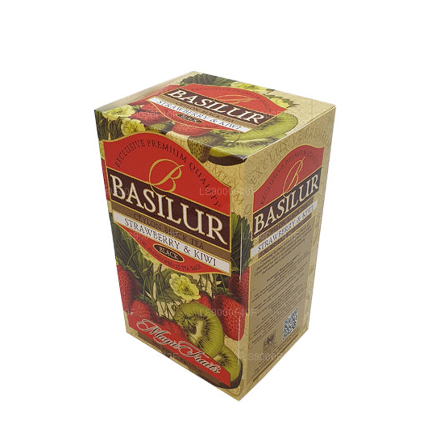 Basilur Fragola e Kiwi (50 g) 20 bustine di tè