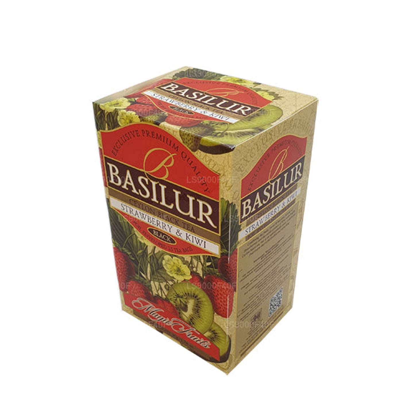 Basilur Fragola e Kiwi (50 g) 20 bustine di tè